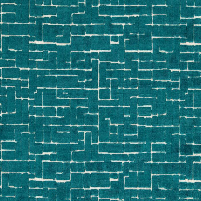 Kupka Fabric - Peacock swatch