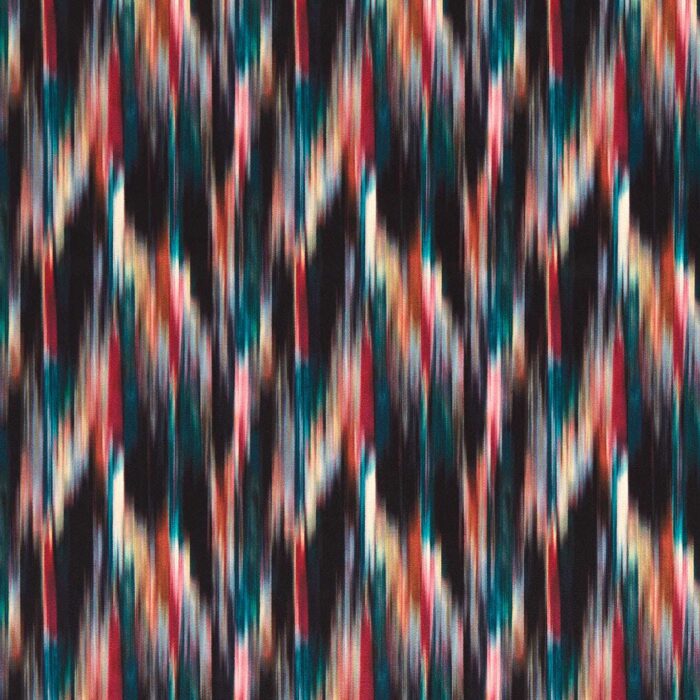 Melange Fabric - Magenta / Peacock swatch