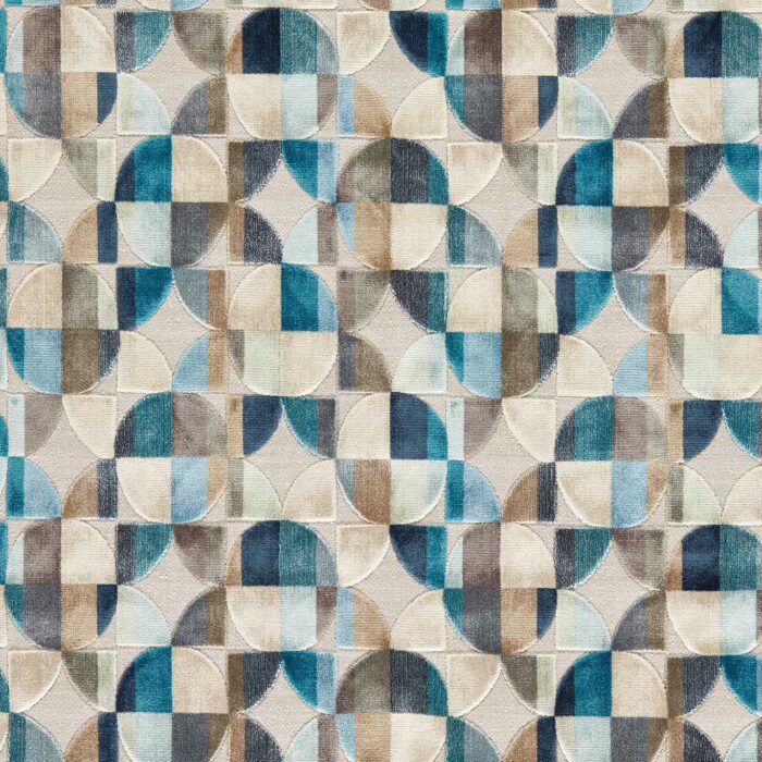 Delaunay Fabric - Denim swatch