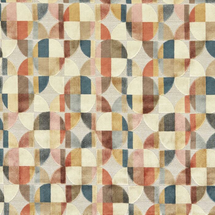 Delaunay Fabric - Multi swatch
