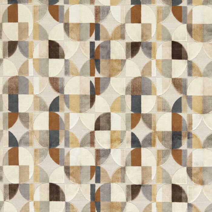 Delaunay Fabric - Natural swatch