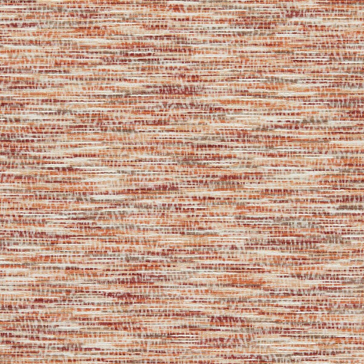Dritto Fabric - Copper by red contemporary woven fabric from Clarke & Clarke