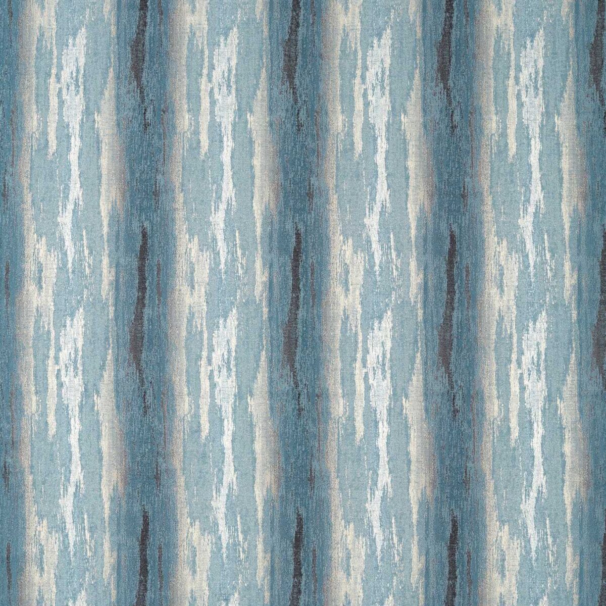 blue contemporary cotton fabric from Clarke & Clarke