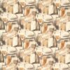 brown contemporary printed fabric from Clarke & Clarke