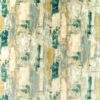 green contemporary jacquard fabric from Clarke & Clarke