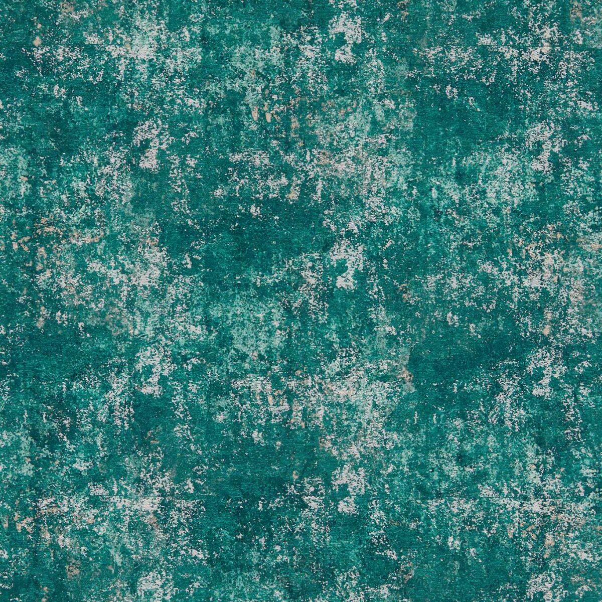 Pittura Fabric - Teal by green contemporary cotton fabric from Clarke & Clarke
