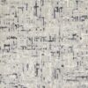 black-grey geometric cotton fabric from Clarke & Clarke
