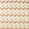 orange contemporary velvet-chenille fabric from Clarke & Clarke