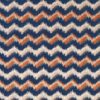 multicolour contemporary velvet-chenille fabric from Clarke & Clarke