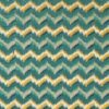 green contemporary velvet-chenille fabric from Clarke & Clarke