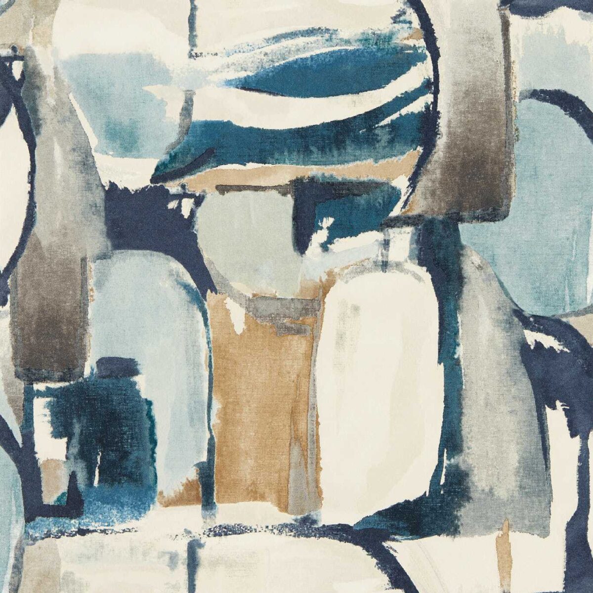 blue contemporary wallpaper from clarke & clarke