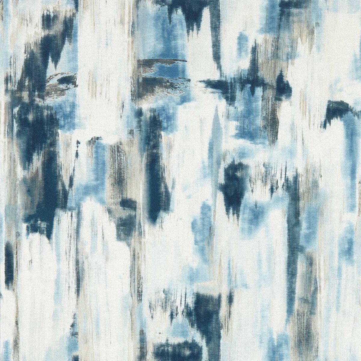 Lagna Wallpaper - Midnight by blue contemporary wallpaper from clarke & clarke