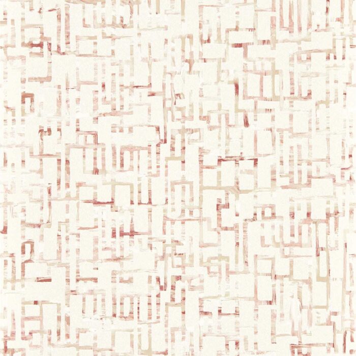 Quadrata Wallpaper - Blush fabric swatch W0184/01