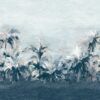 blue botanical wallpaper from clarke & clarke