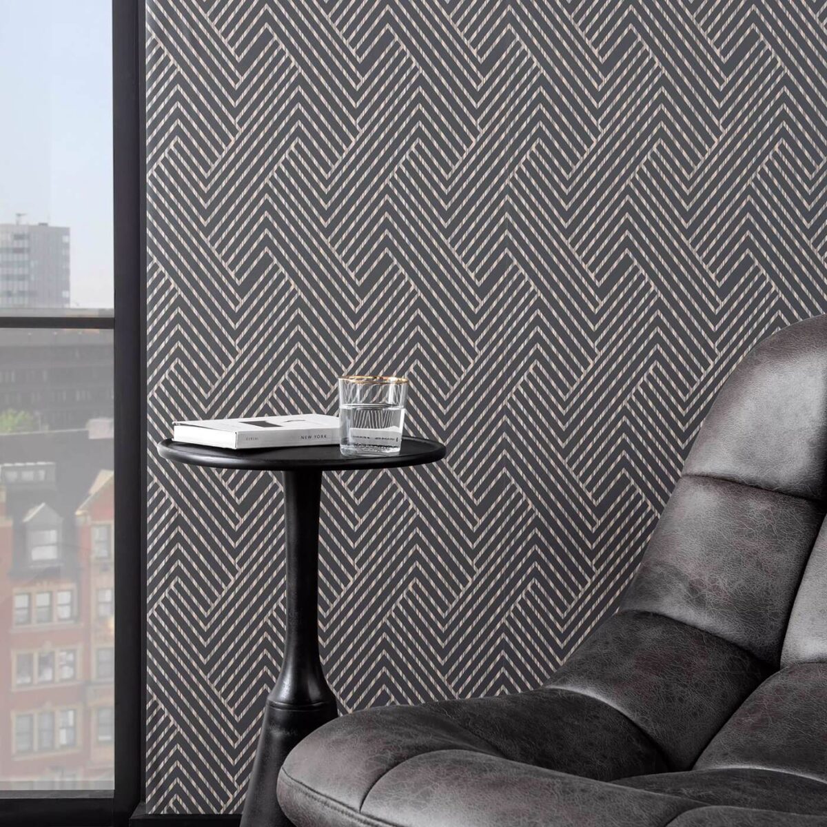 Grassetto Wallpaper - Ivory from