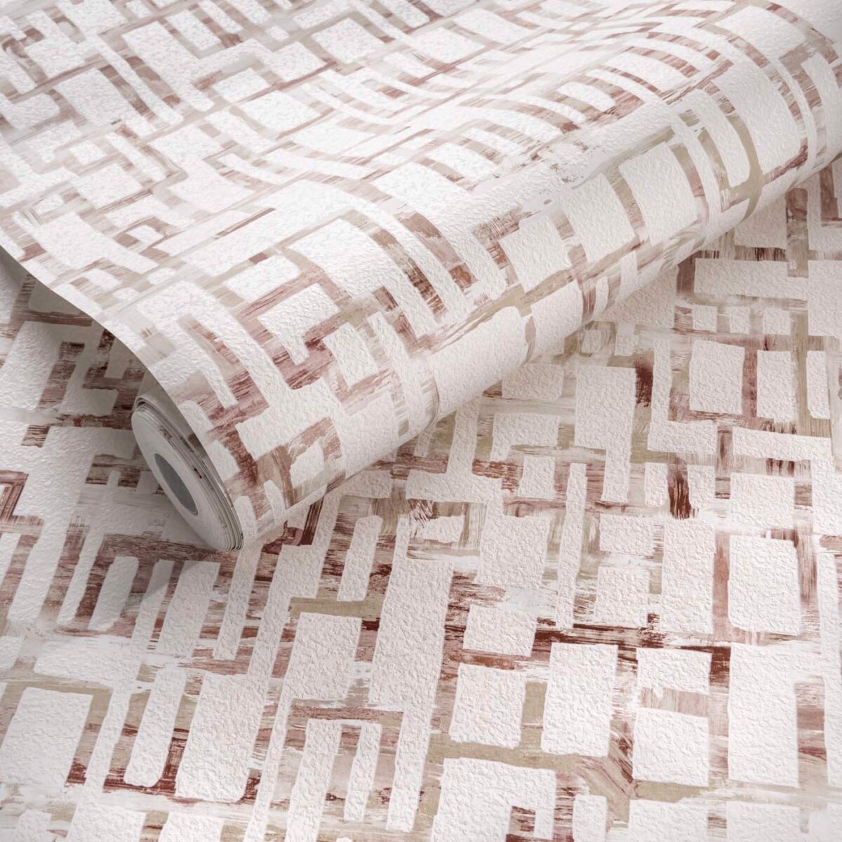 Quadrata Wallpaper - Blush from
