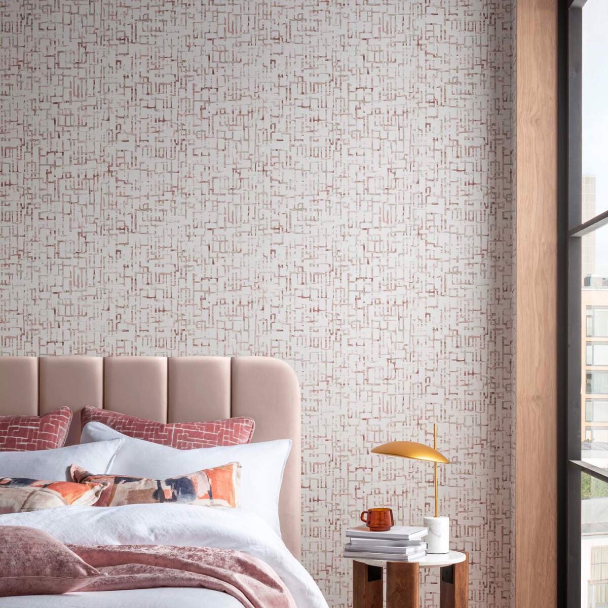 Quadrata Wallpaper - Steel by Quadrata Wallpaper - Steel from