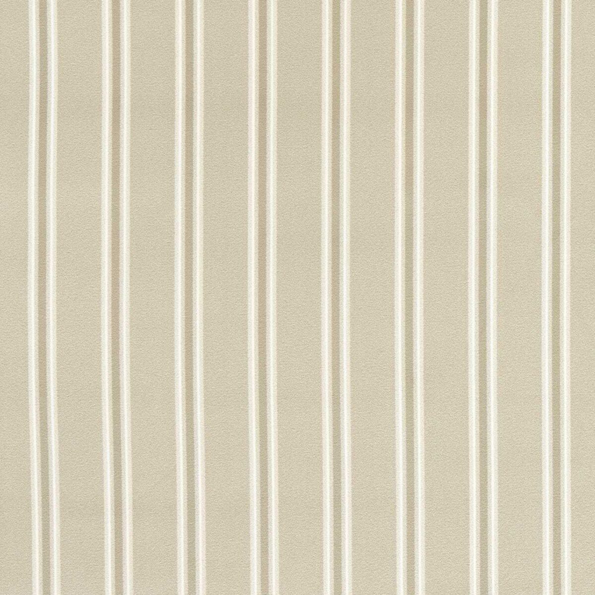 Bowfell Fabric - Antique by neutral striped velvet-chenille fabric from Clarke & Clarke