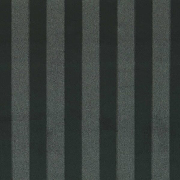 black-grey striped velvet-chenille fabric from Clarke & Clarke