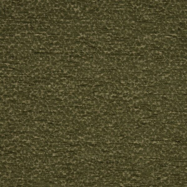 Elutor Fabric - Moss by green plain velvet-chenille fabric from iLiv