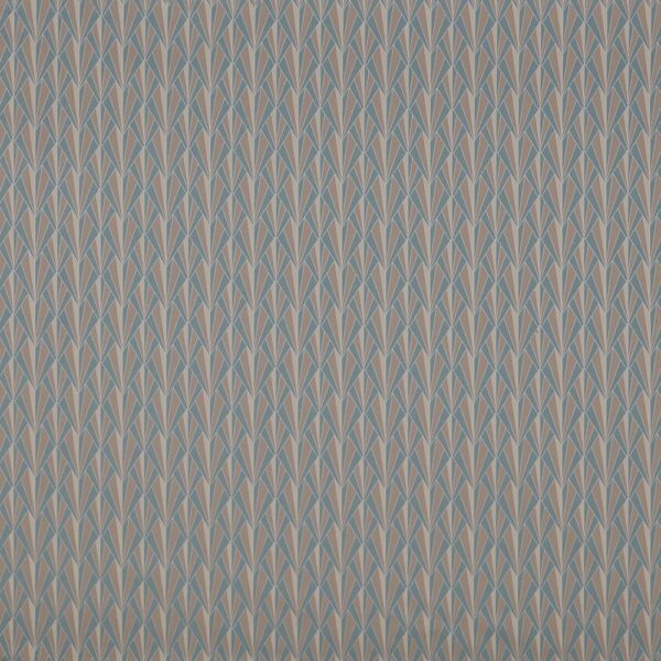 Astoria Fabric - Cloud by black-grey geometric woven fabric from iLiv