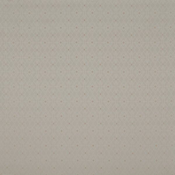 Facet Fabric - Rosedust by black-grey geometric woven fabric from iLiv