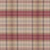 red checked woolen fabric from Sanderson