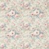 blue botanical linen fabric from Sanderson