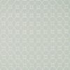 blue geometric embroideried fabric from Sanderson