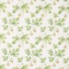 green botanical linen fabric from Sanderson