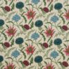 blue botanical printed fabric from iLiv