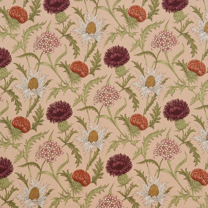 Acanthium Fabric - Coral swatch