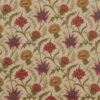 red botanical printed fabric from iLiv