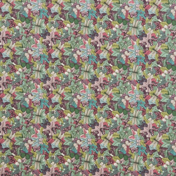 Botanist Fabric - Carmine swatch