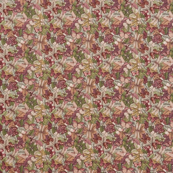 Botanist Fabric - Coral swatch