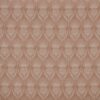 orange botanical linen fabric from iLiv