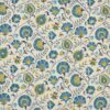 blue botanical printed fabric from iLiv