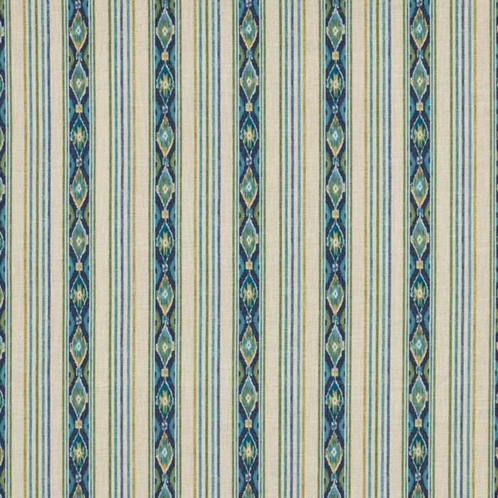 Boho Stripe Fabric - Arctic swatch