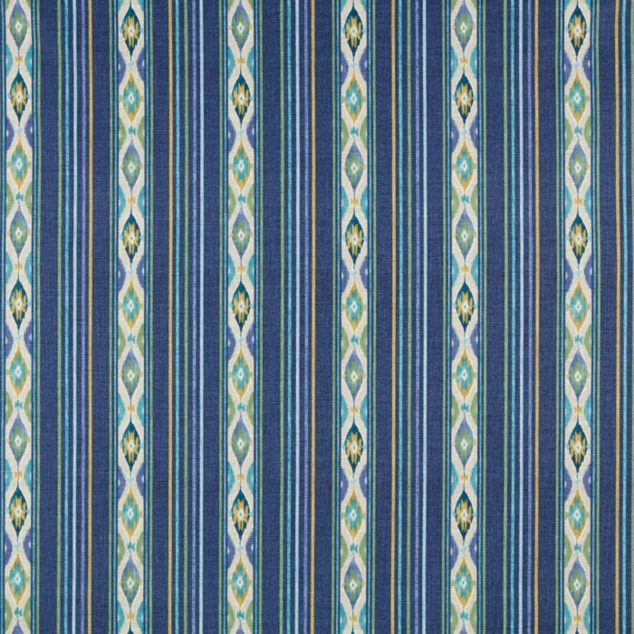 Boho Stripe Fabric - Mineral swatch