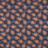 blue botanical embroideried fabric from iLiv