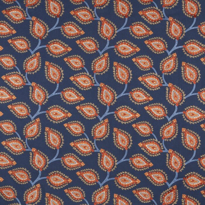 Sestriere Fabric - Indigo swatch