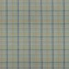 blue checked woven fabric from iLiv