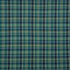 blue checked woven fabric from iLiv
