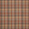 orange checked woven fabric from iLiv