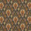 orange traditional printed fabric from iLiv