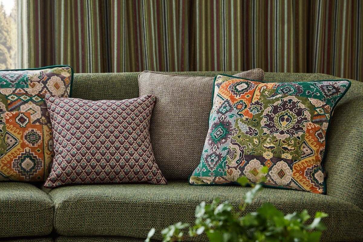 Chalet Fabric - Olivine from
