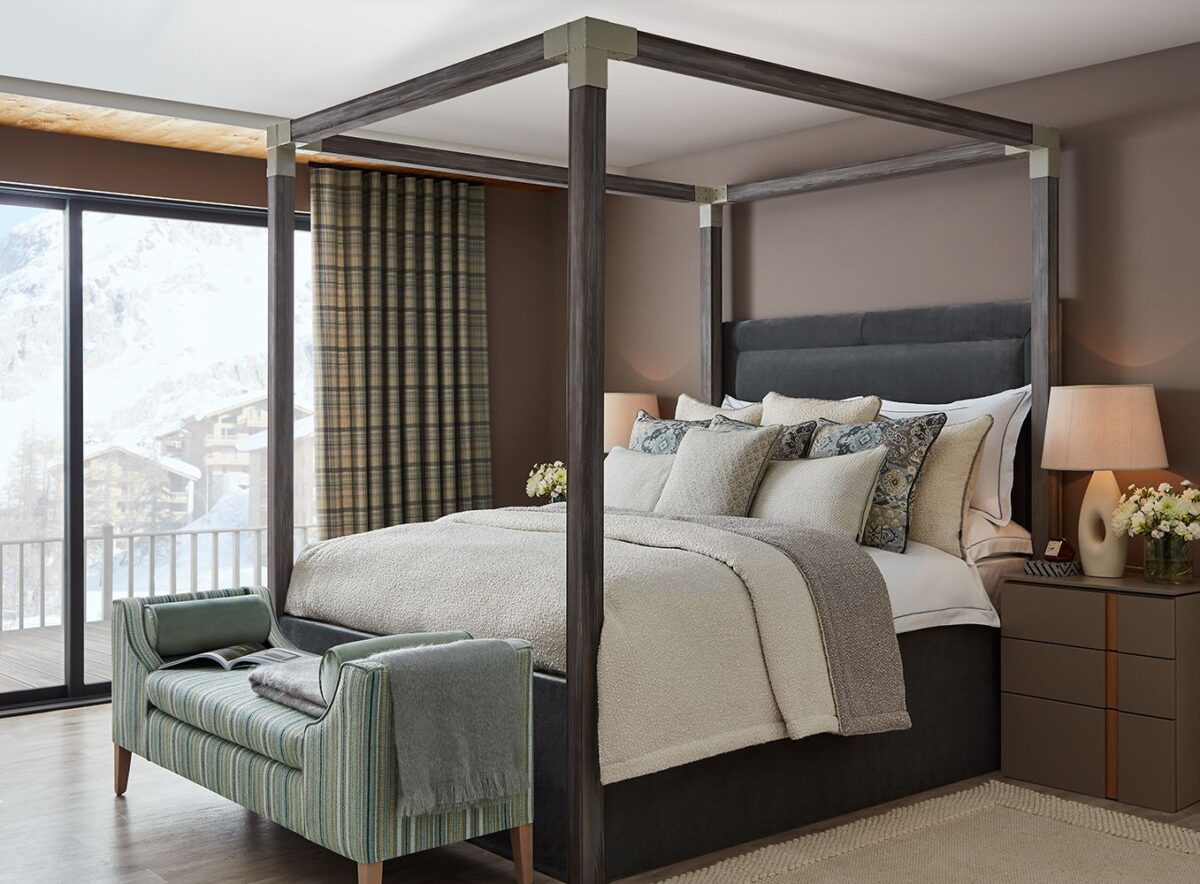 Courchevel Fabric - Glacier by Courchevel Fabric - Glacier from