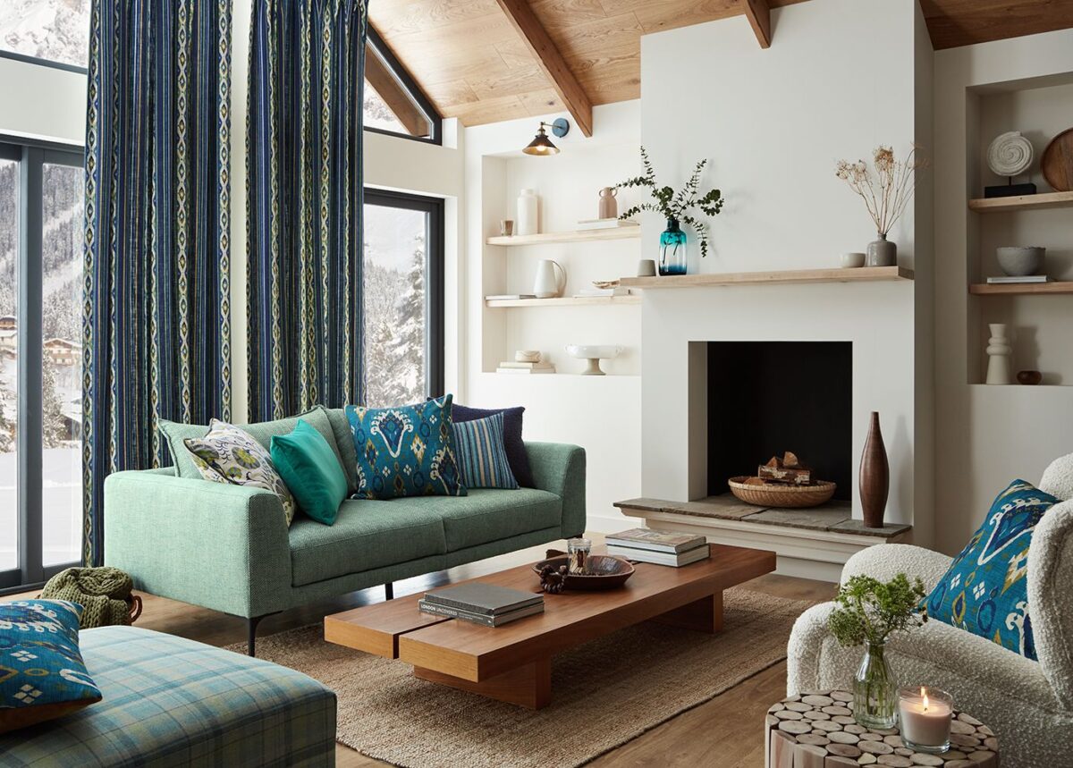 Aspen Fabric - Ocean from