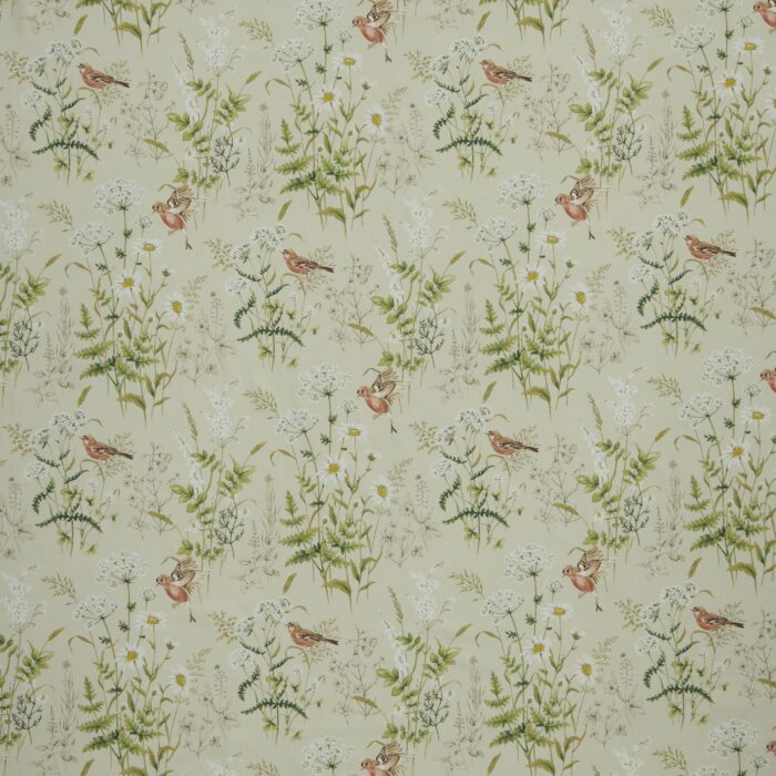 Forever Spring Fabric - Coral swatch