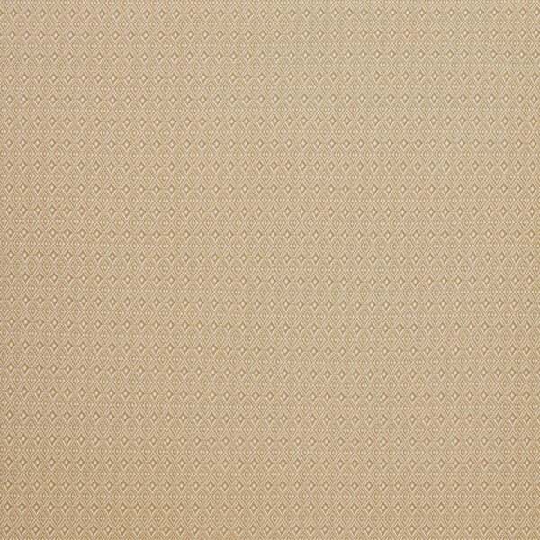 Aztec Fabric - Ochre by yellow geometric printed fabric from iLiv